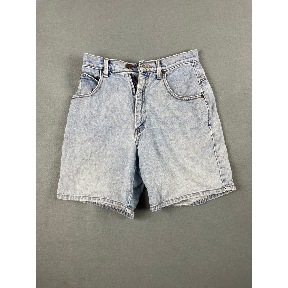 Northern Reflections Denim Mom Shorts 90s Boho Retro Light Wash Cotton 27